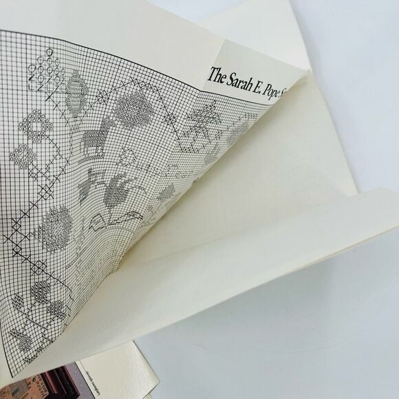 SHEEPISH DESIGNS Sampler Lot Cross stitch Patterns 1 4 5 7 Sarah E. Pope Sampler - Picture 16 of 16